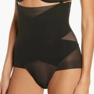 HONEYLOVE Shapewear Black High Waist Tummy Control Briefs Corset XLX